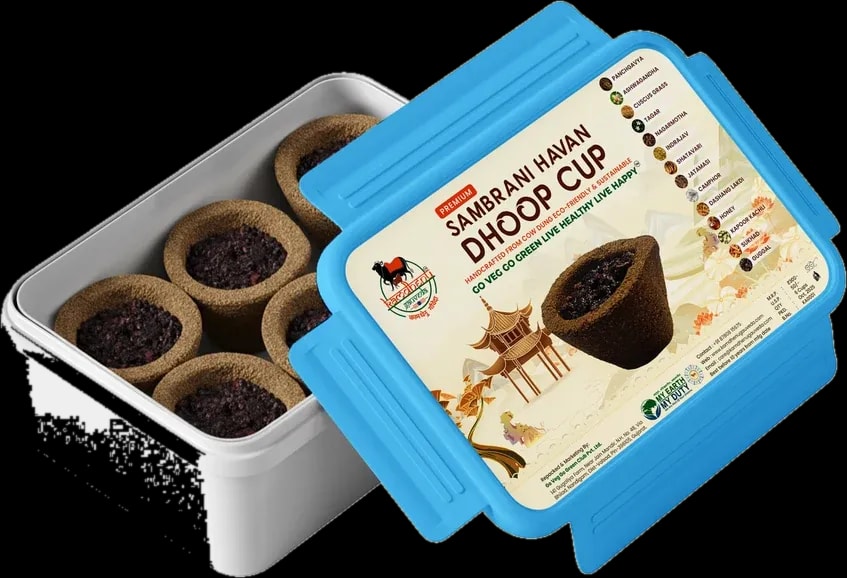 Sambrani Havan Dhoop Cup