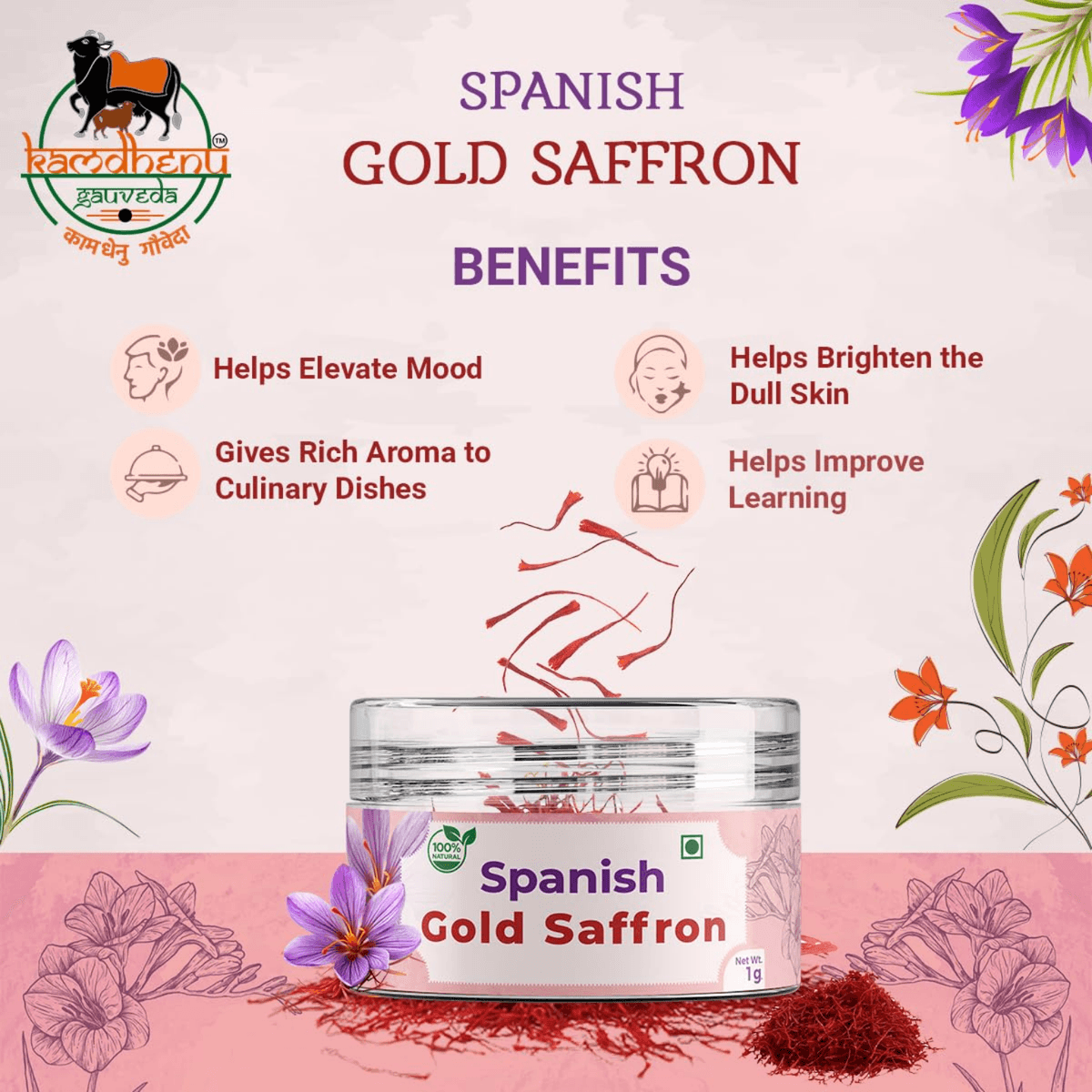 Spanish Saffron (Kesar)