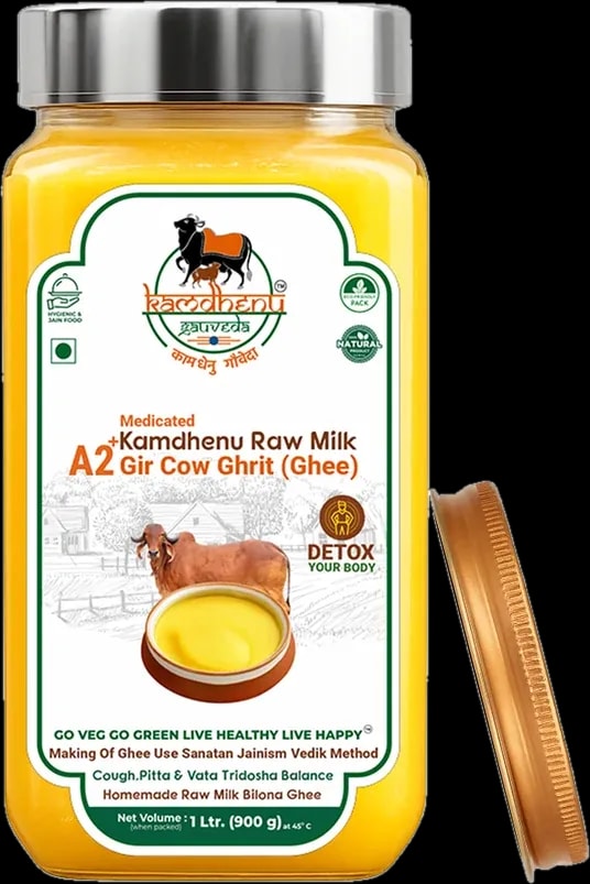 A2 Gir Cow Ghee – Pure Bilona Desi cow Ghee 1kg