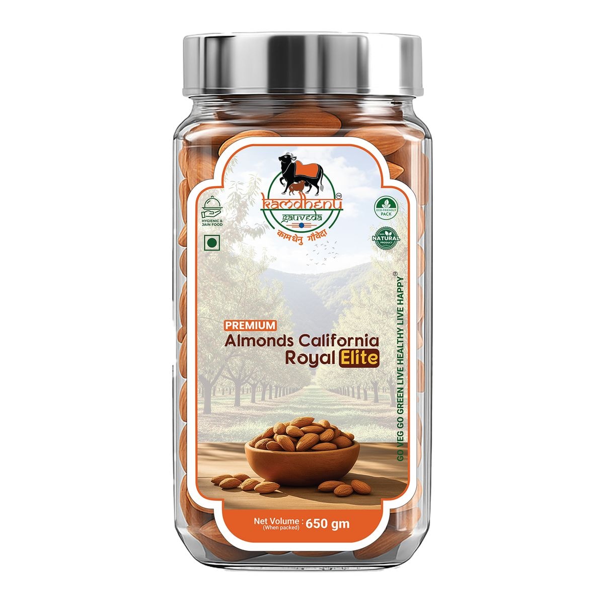 Almonds California Royal Elite 650gm