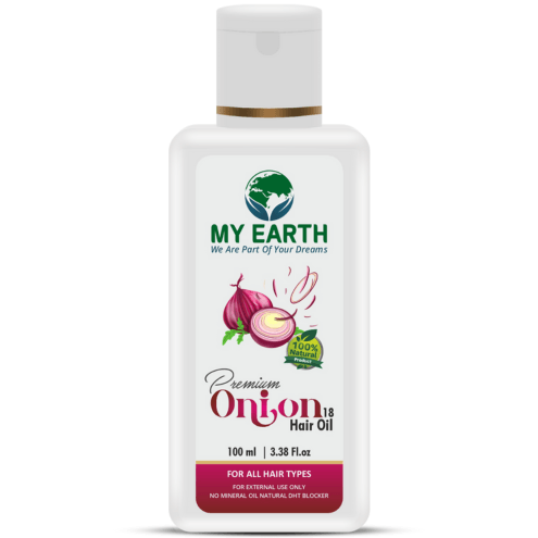 Onion 18 Hair Oil - Natural Solution for Hair Fall & Growth