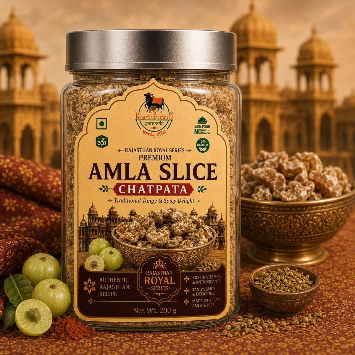 Amla Slice Chatpata – Rajasthan Royal Series (photo 2)