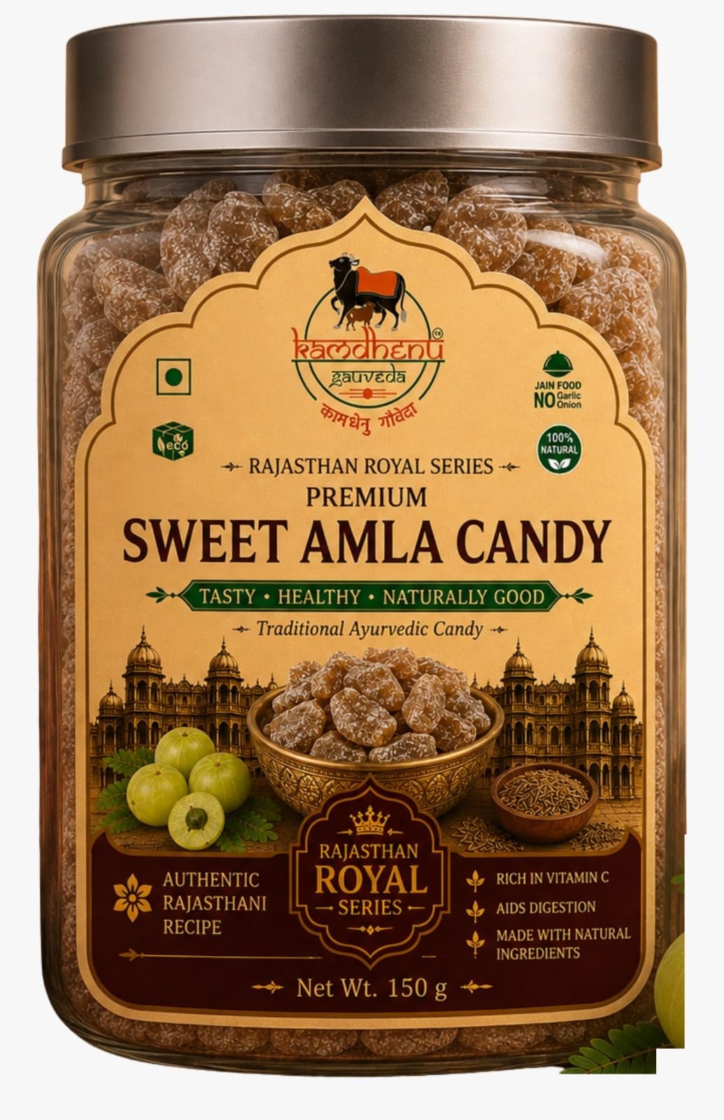 Sweet Amla Candy – Rajasthan Royal Series (photo 2)