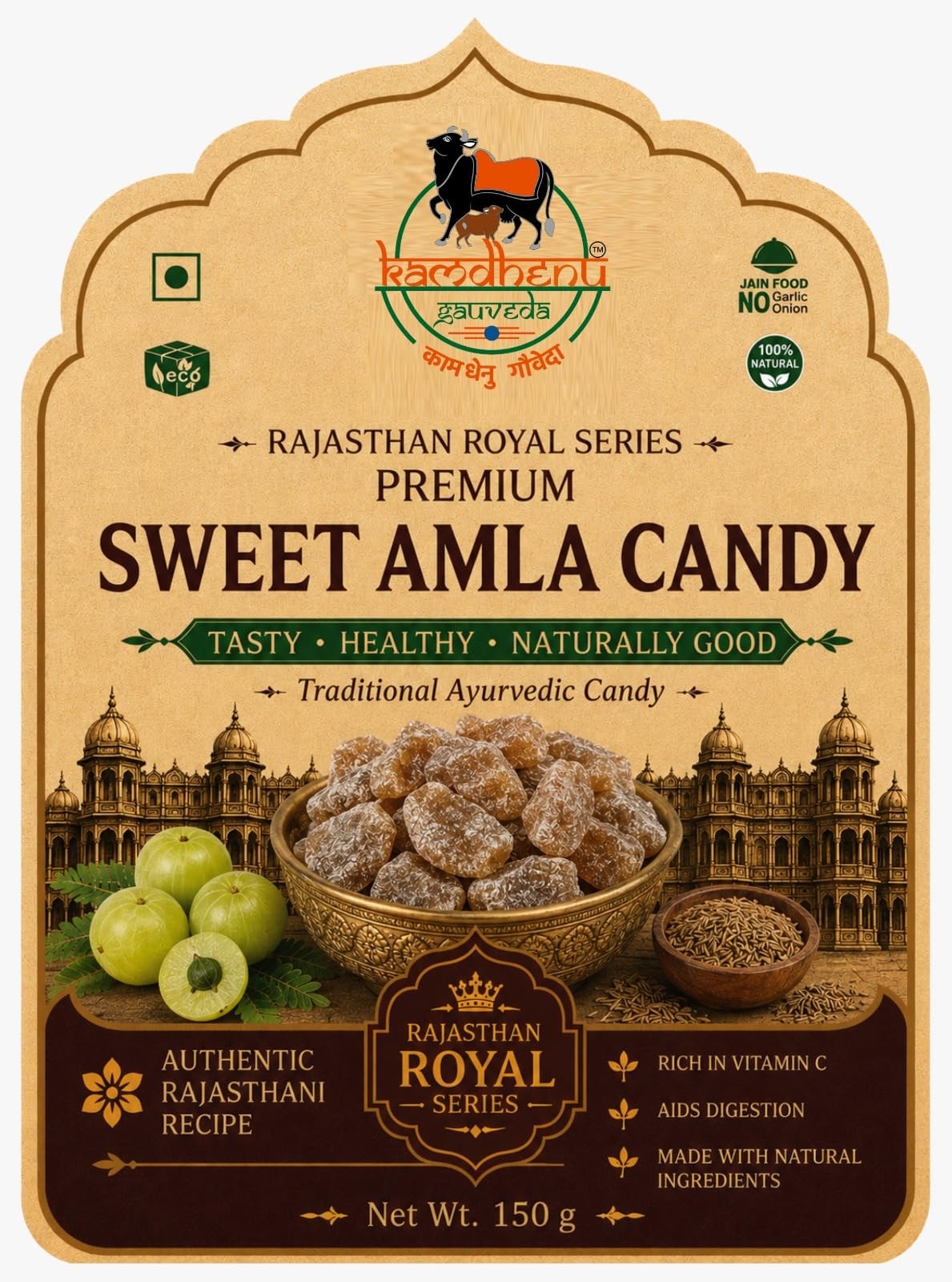 Sweet Amla Candy – Rajasthan Royal Series (photo 3)