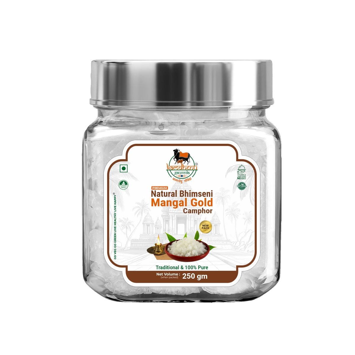 Gold Bhimseni Camphor