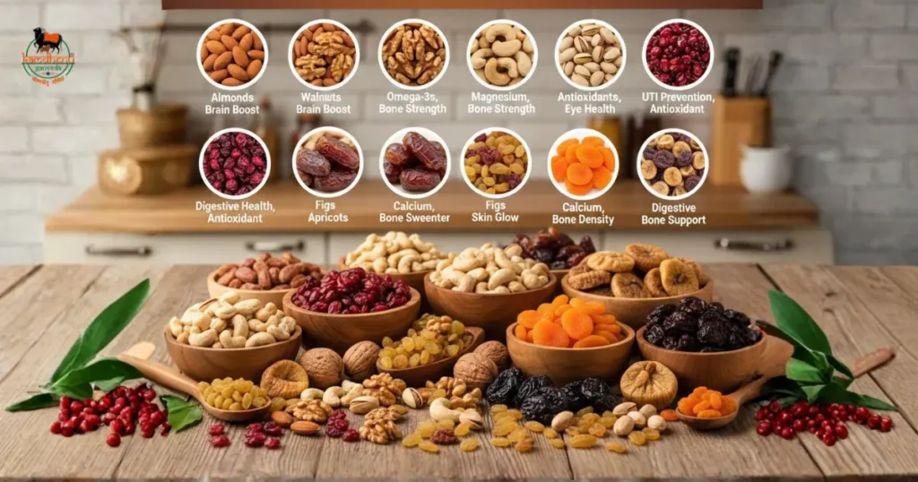 All Dry Fruits Names With Benefits