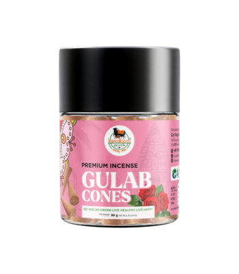 Gulab Dhoop Cones (Cow Dung)