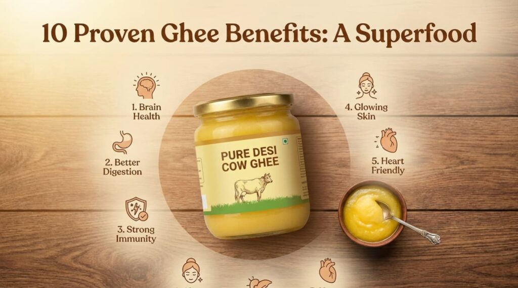 Pure Desi Cow Ghee benefit in Immunity